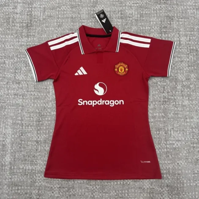 26/27 Manchester United home women's short football Jersey