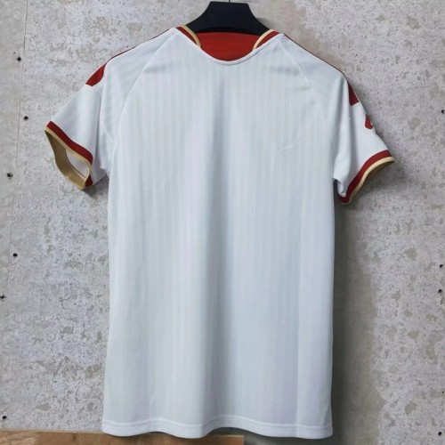 26 27 Sevilla home white jersey