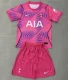 26/27 Tottenham Hotspur goalkeeper kids kit pink
