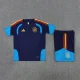 26/27 Spain kids short -sleeved training suit royal blue(⭐⭐)