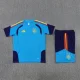 26/27 Spain kids short -sleeved training suit blue (⭐⭐)
