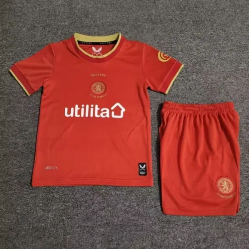 26/27 Middlesbrough fc home kids kit