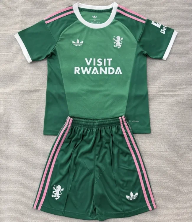 26/27 Aston Villa goalkeeper kids kit green