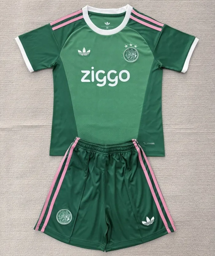 26/27 Ajax goalkeeper kids kit green