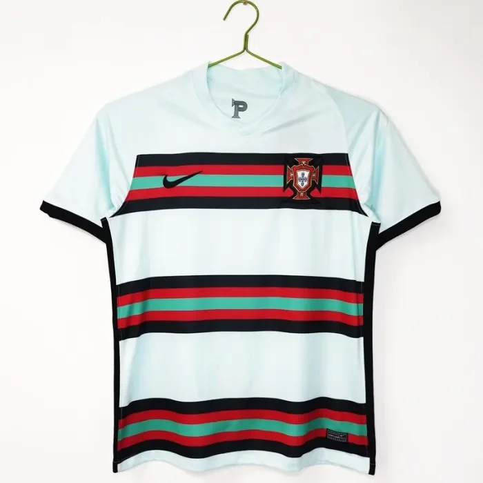 Retro Portugal 2020 Away football Jersey