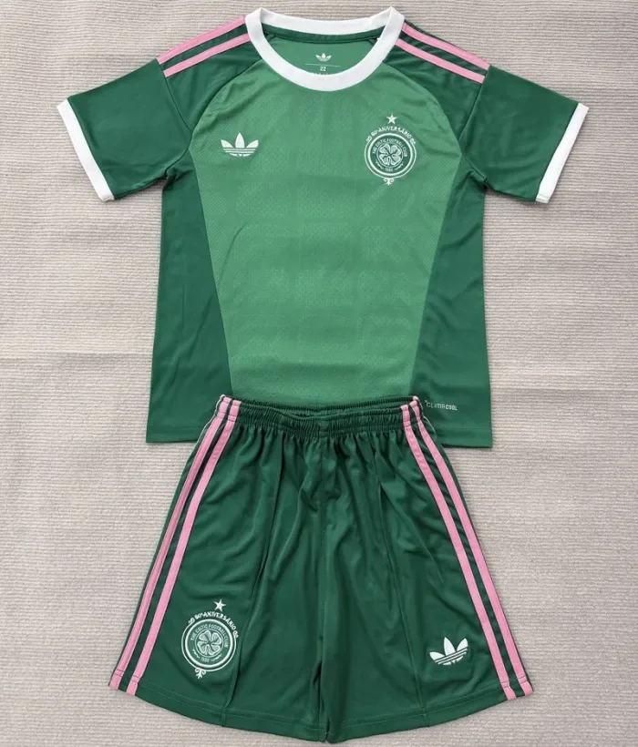 26/27 Celtic goalkeeper kids kit green