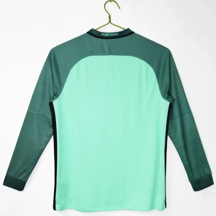 Retro Portugal 2016 Away football Jersey Long sleeves