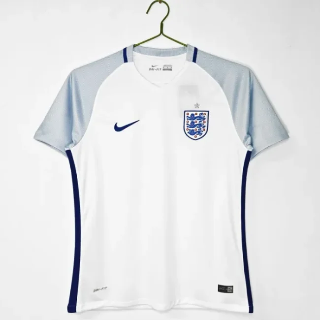 Retro 2016 England home football jersey