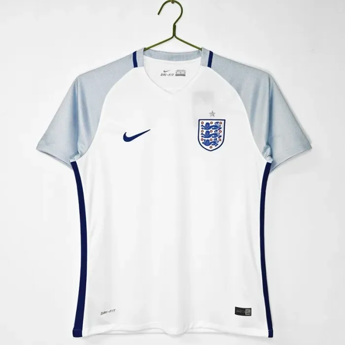 Retro 2016 England home football jersey