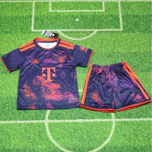 26/27 bayern munich third kids kit