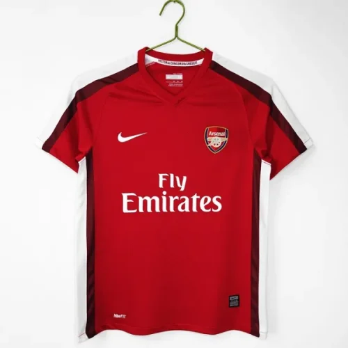 Retro 08/10 Arsenal home football Jersey
