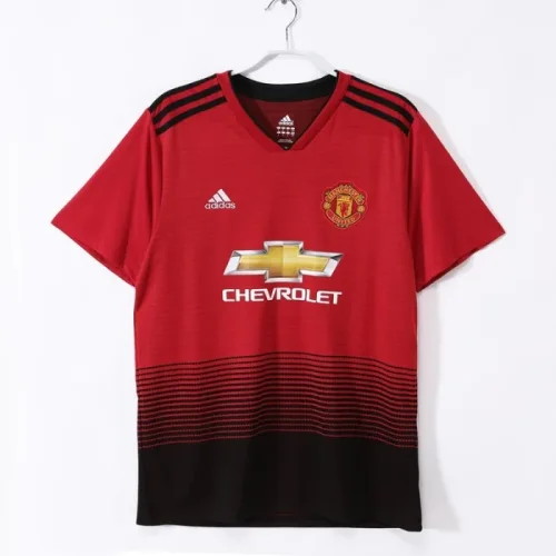 Retro 18/19 Manchester United home football Jersey