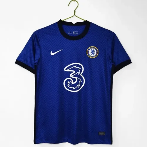 Retro 2021 Chelsea home champion football jersey
