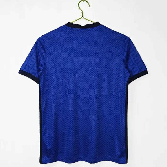 Retro 2021 Chelsea home champion football jersey