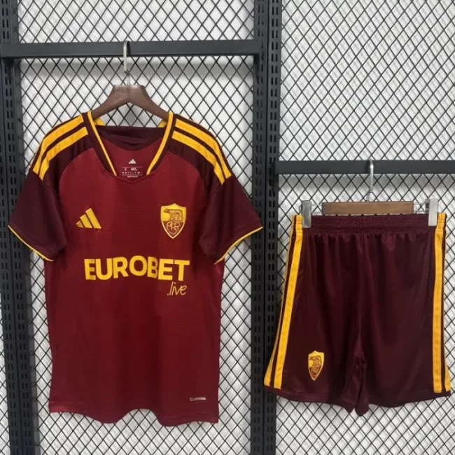 26/27 Roma home Adult Set football jersey