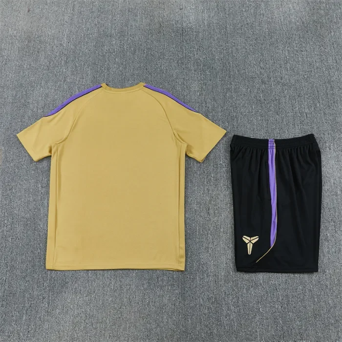 26/27 Barcelona kids Short sleeve training suit golden