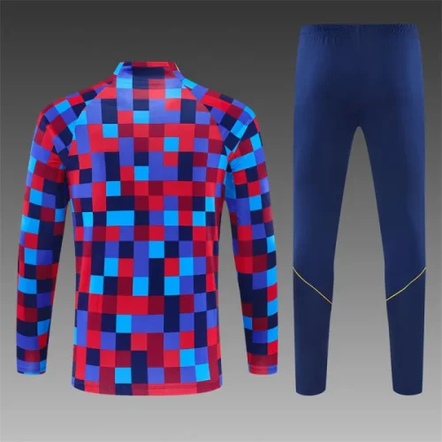 26/27 Barcelona Adult training suit light red blue