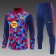 26/27 Barcelona Adult training suit light red blue