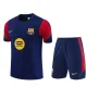 26/27 Barcelona kids Short sleeve training suit Royal Blue