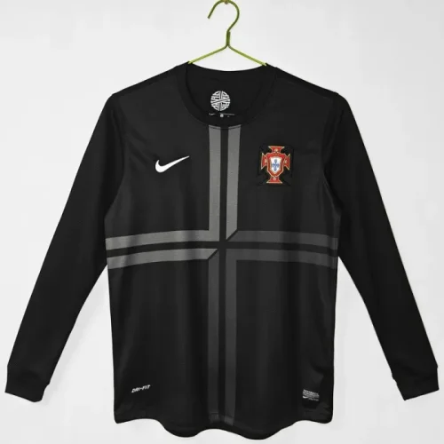 Retro Portugal 2012 third football Jersey Long sleeves