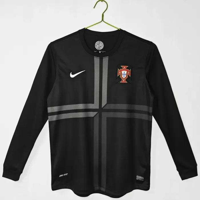 Retro Portugal 2012 third football Jersey Long sleeves