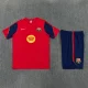 26/27 Barcelona Short sleeve Adult training suit red