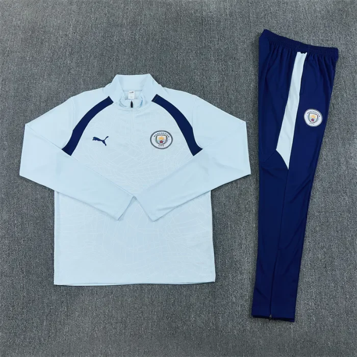26/27 Manchester city kids training suit Sky blue