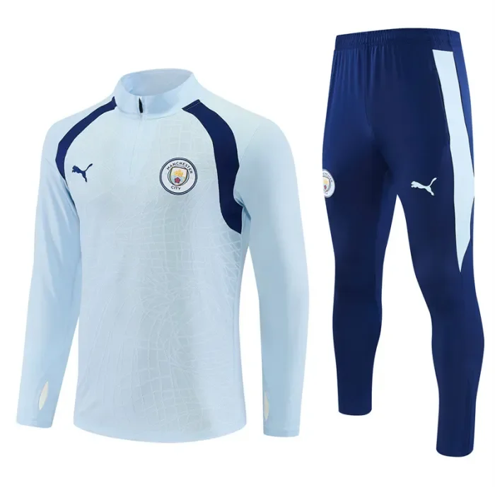 26/27 Manchester city kids training suit Sky blue
