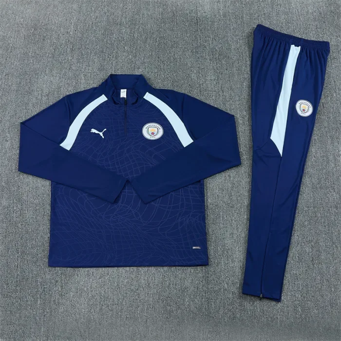 26/27 Manchester city kids training suit Royal Blue