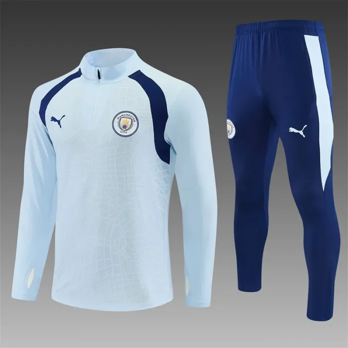 26/27 Manchester city Adult training suit Sky blue