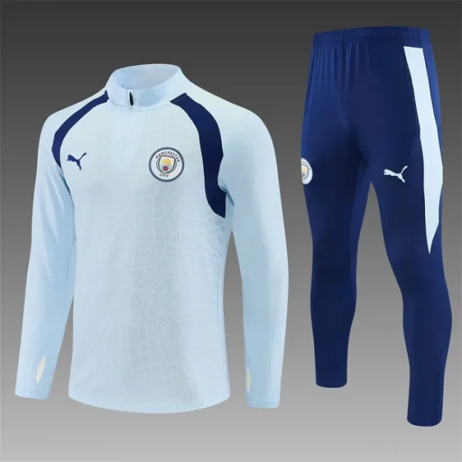 26/27 Manchester city Adult training suit Sky blue