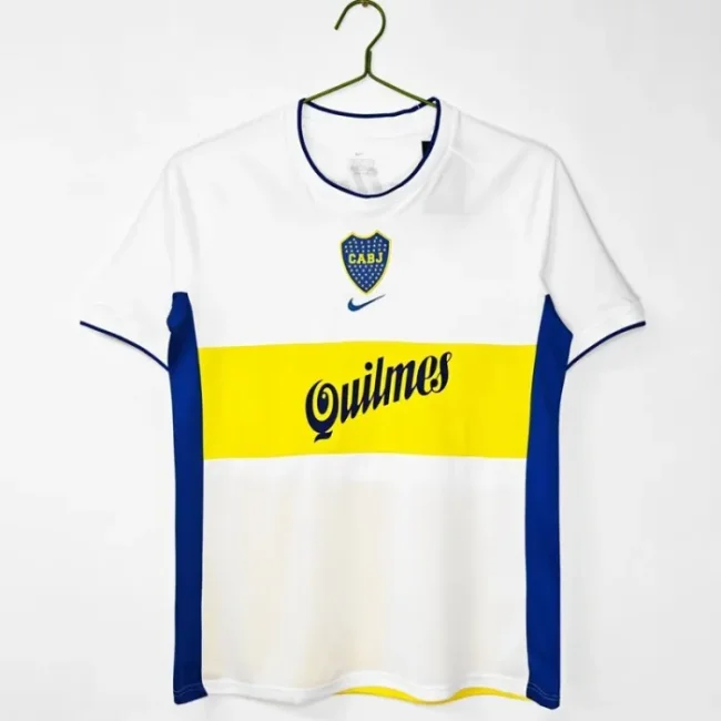 Retro 2001 Boca Juniors Away football Jersey
