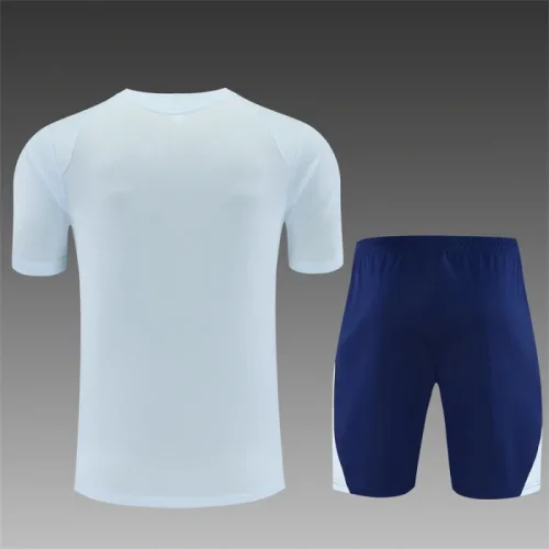 26/27 Manchester City kids Short sleeve training suit blue