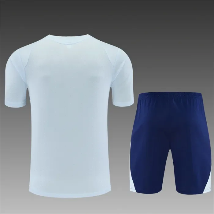 26/27 Manchester City kids Short sleeve training suit blue