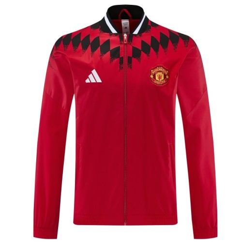 2627 Manchester United red windbreaker