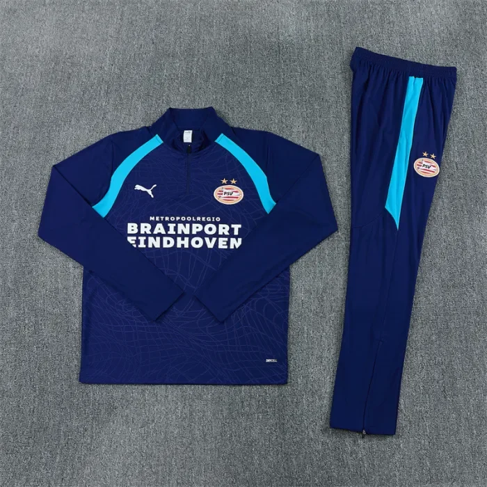 26/27 Eindhoven kids training suit Royal Blue