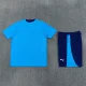 26/27 Eindhoven kids Short sleeve training suit Blue