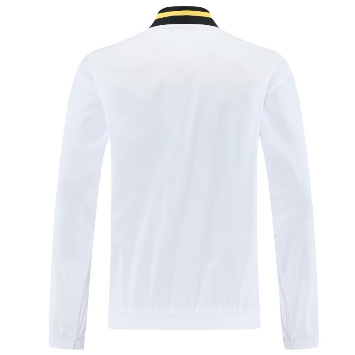 2627 Juventus white trench coat