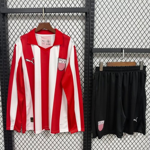 26/27 PSV Eindhoven 100th long kids  sleeves