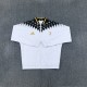 2627 Juventus white trench coat