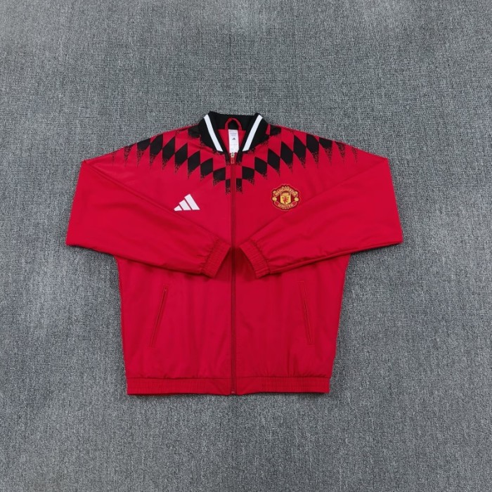 2627 Manchester United red windbreaker