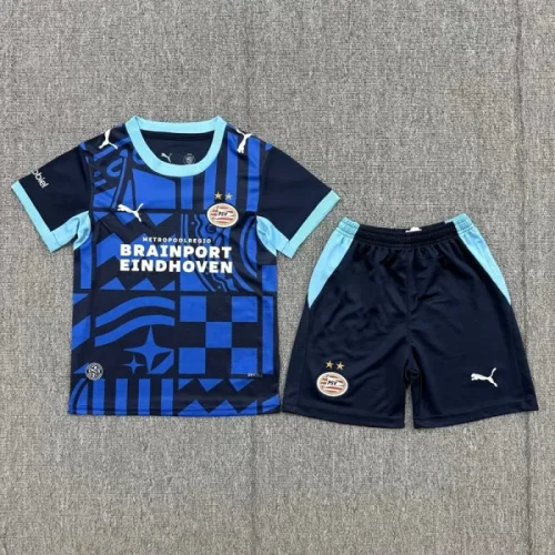 26/27 PSV Eindhoven third kids kit