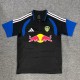 26-27 Leeds United black and blue polo shirt