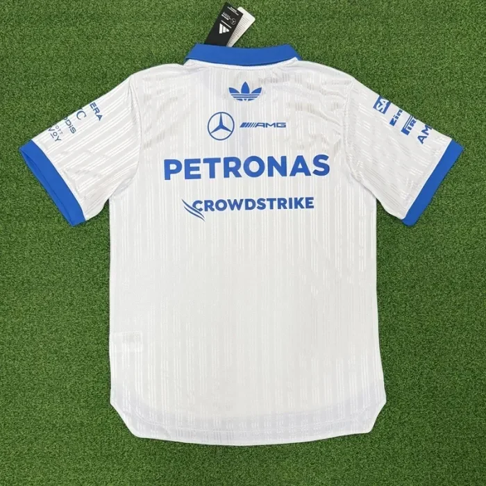 2026 Mercedes F1 polo white