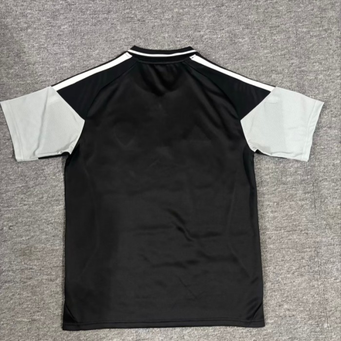 26-27 Leeds United black and grey Polo shirt