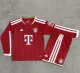 26/27 bayern munich home kids kit long sleeves