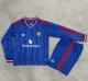 26/27 Manchester United Away kids kit long sleeves