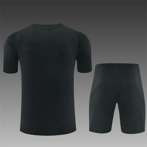 26/27 Real Madrid Short sleeve Adult training suit black