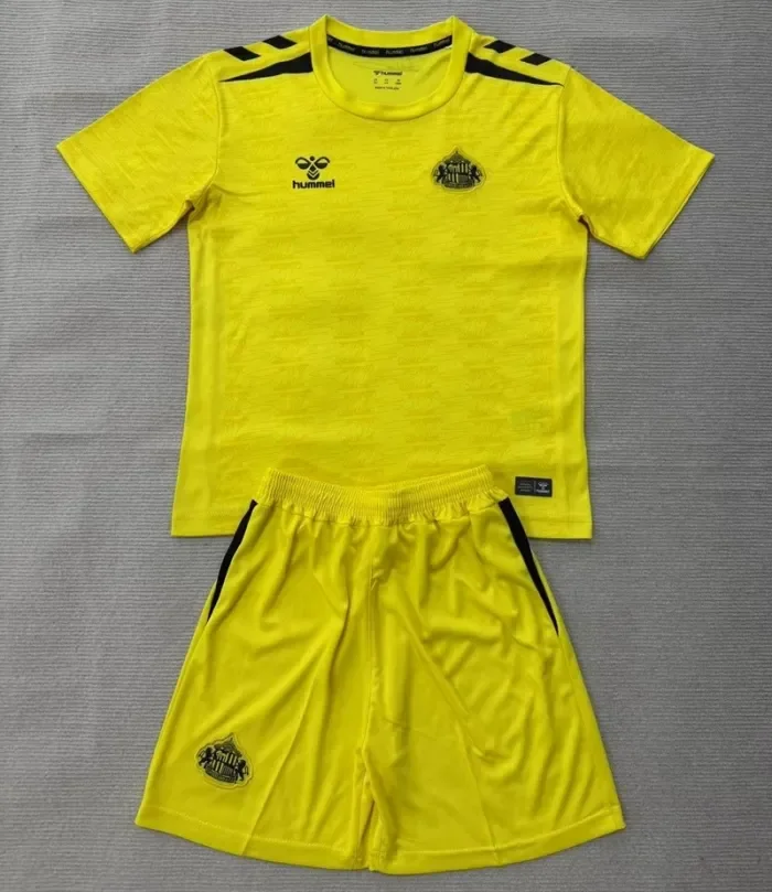 26/27 Sunderland goalkeeper kids kit green yellow