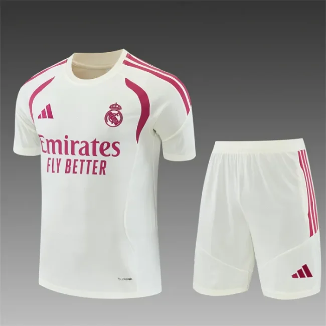 26/27 Real Madrid Short sleeve Adult training suit